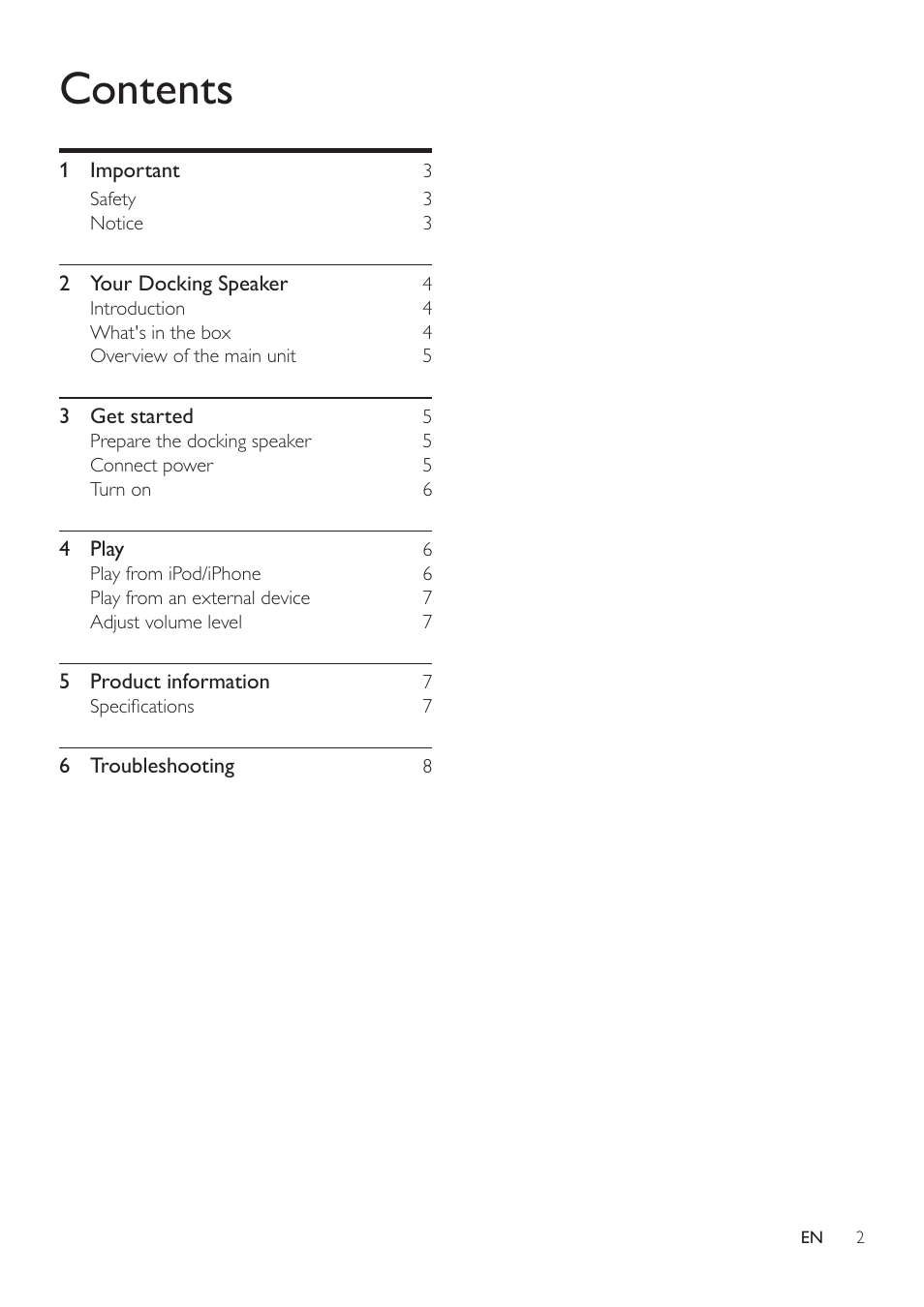 Philips DS7580-37 User Manual | Page 2 / 9