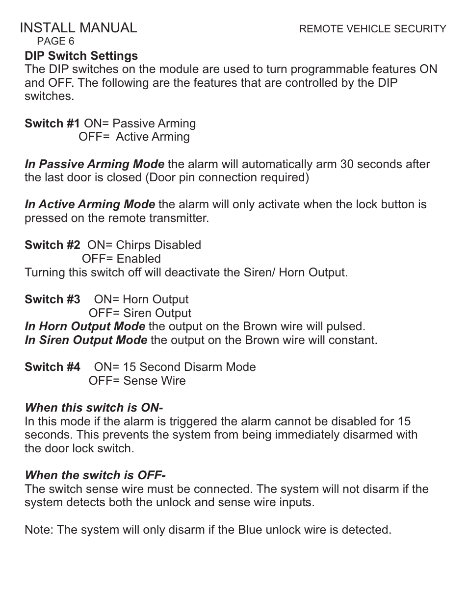 Ultra Start KEU-300 Series User Manual | Page 6 / 8