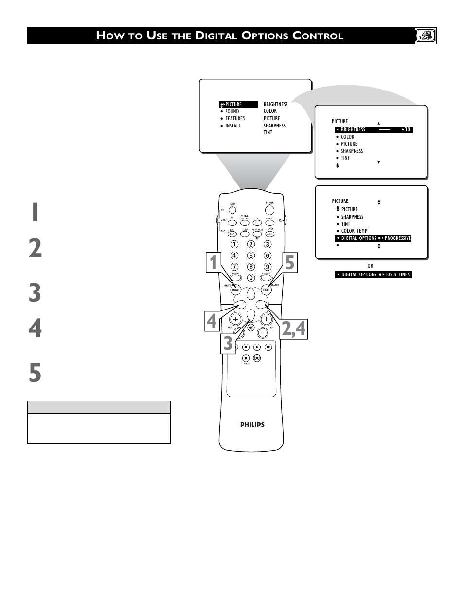Philips 30PW850H User Manual | Page 13 / 56