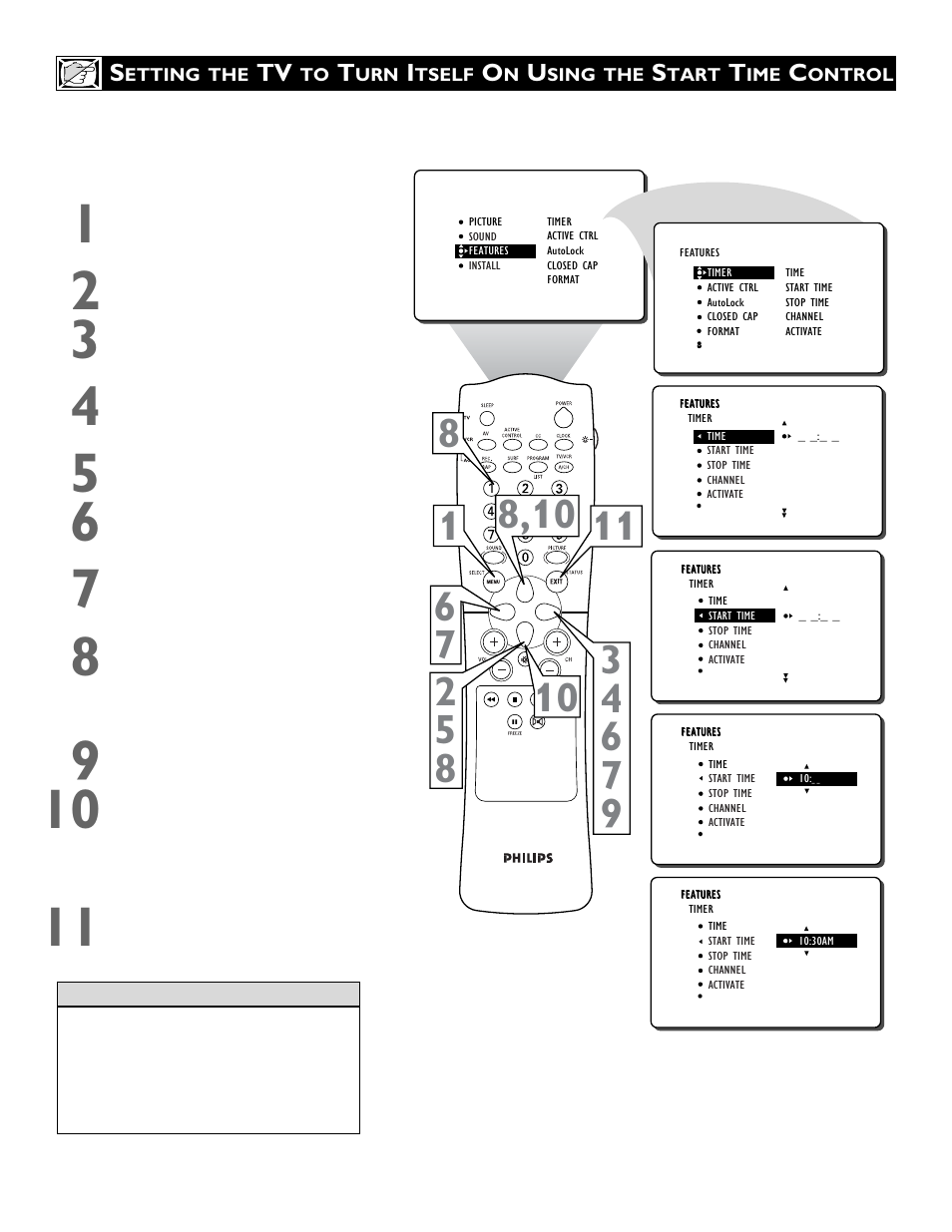 Philips 30PW850H User Manual | Page 22 / 56