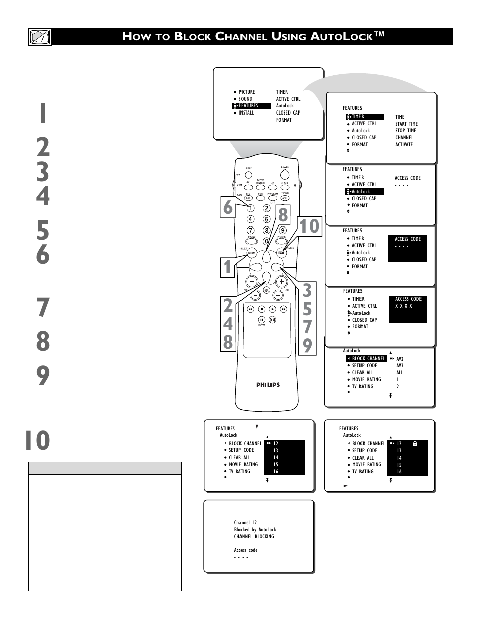 Philips 30PW850H User Manual | Page 30 / 56