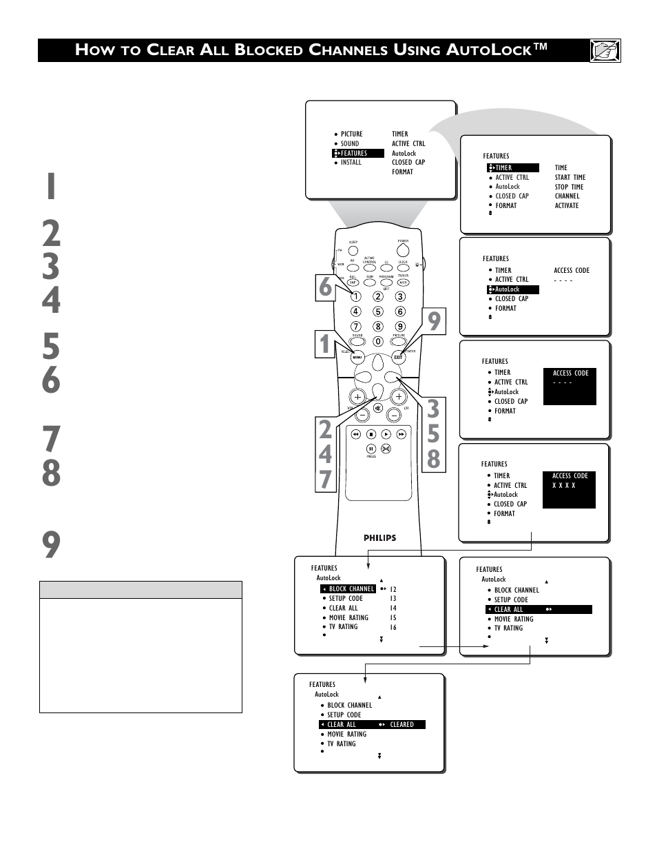 Philips 30PW850H User Manual | Page 31 / 56