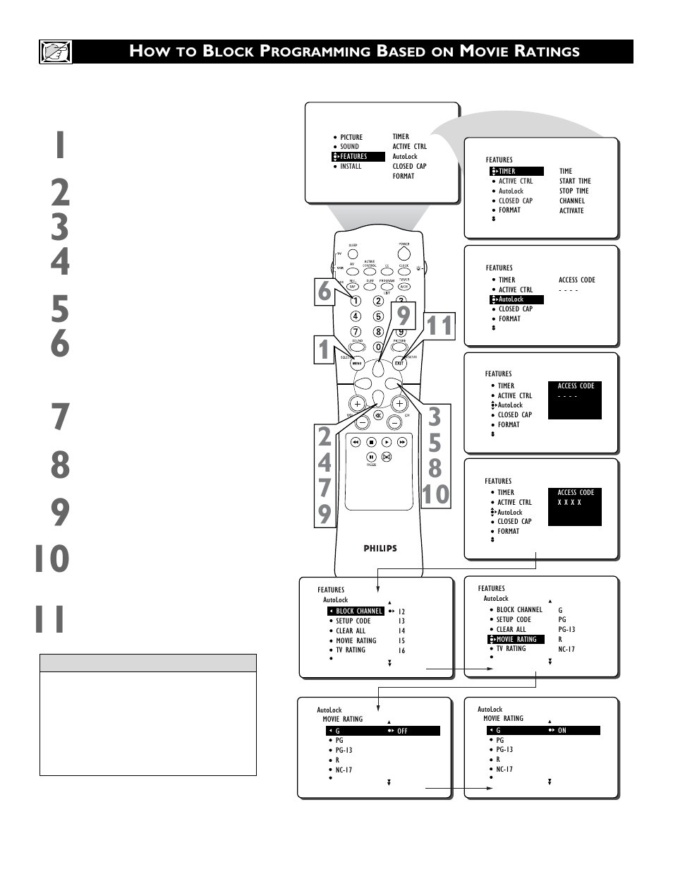 Philips 30PW850H User Manual | Page 32 / 56