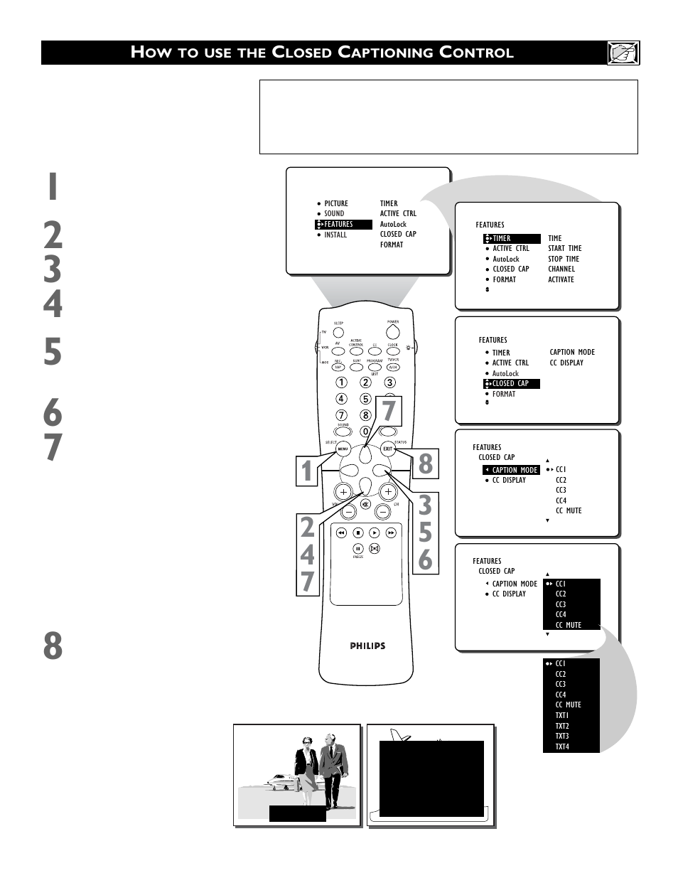 Philips 30PW850H User Manual | Page 37 / 56