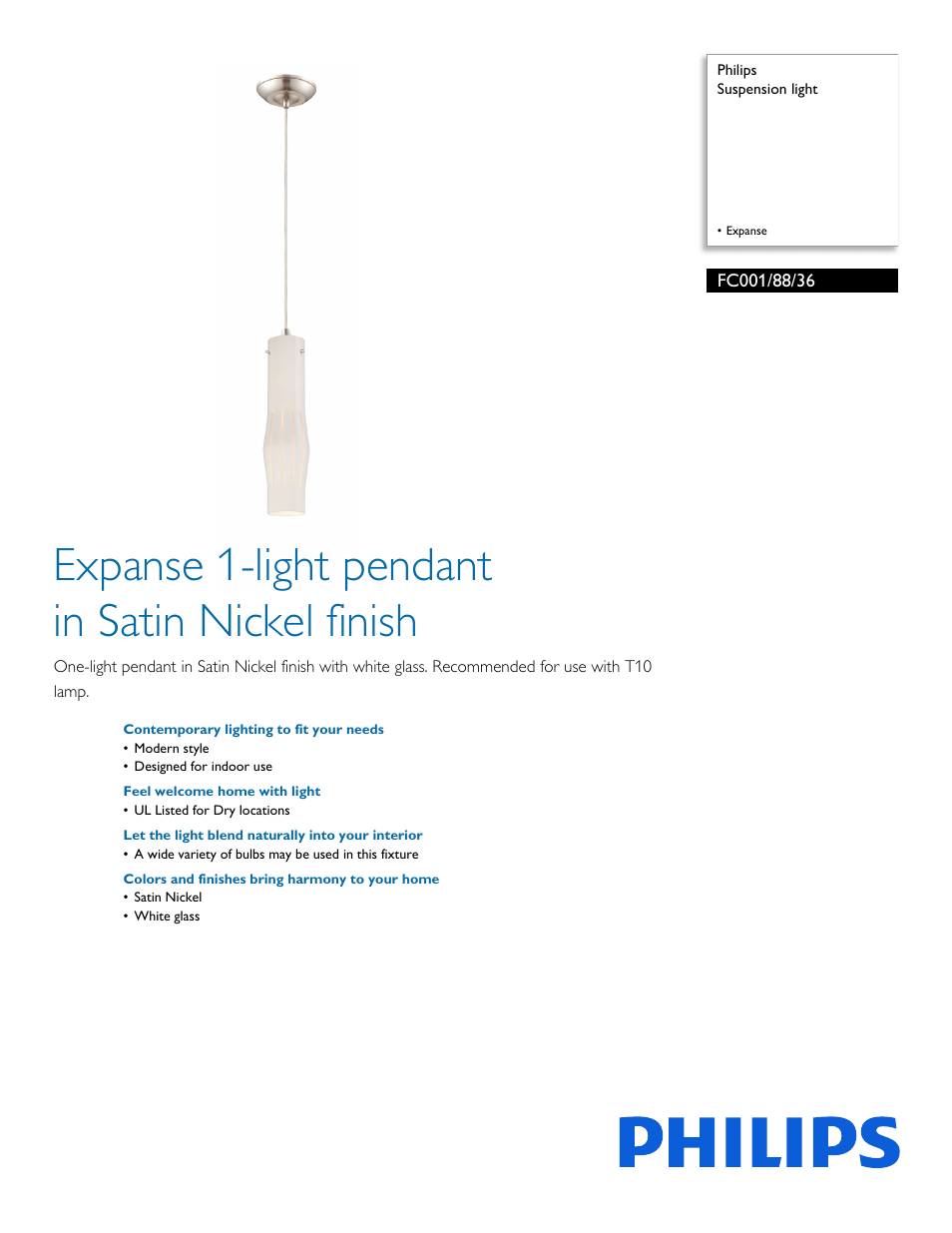 Philips FC0018836 User Manual | 2 pages