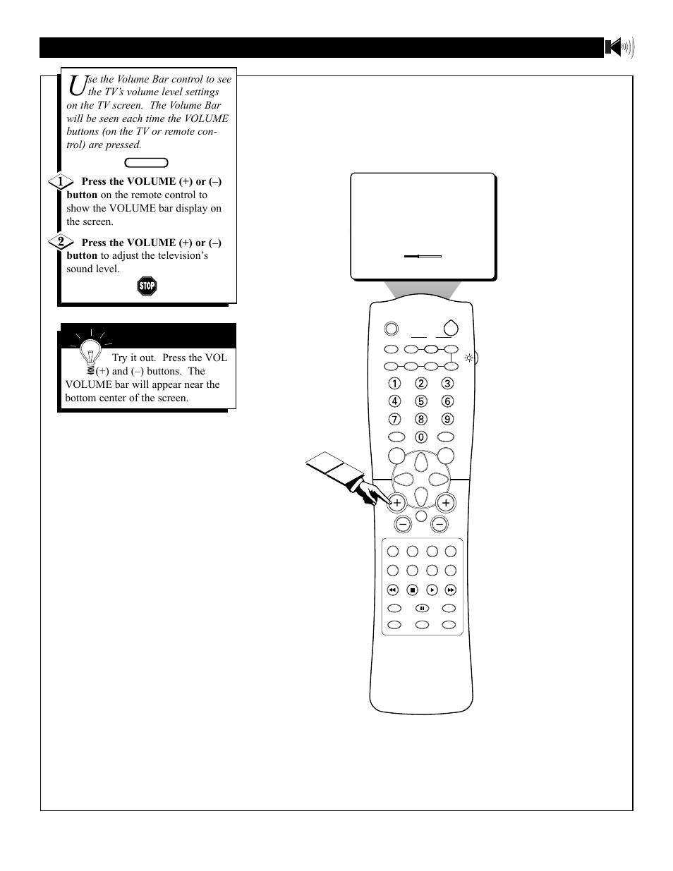 Ound, Djusting the, Olume | Philips 32PT81S User Manual | Page 29 / 52