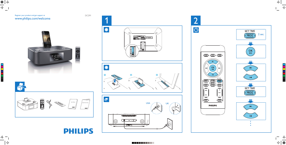 Philips DC291-37 User Manual | 2 pages