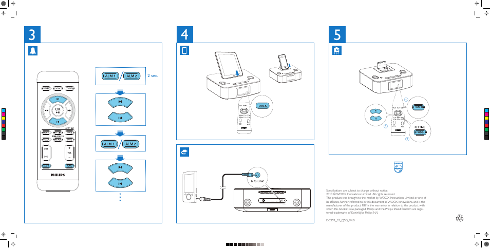 2 sec | Philips DC291-37 User Manual | Page 2 / 2