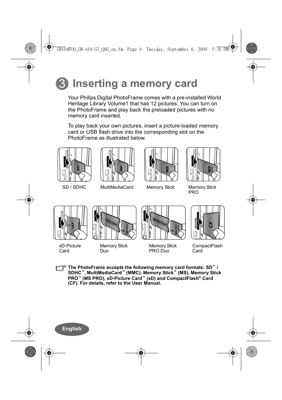 Philips SPF3410-G7 User Manual | Page 4 / 16