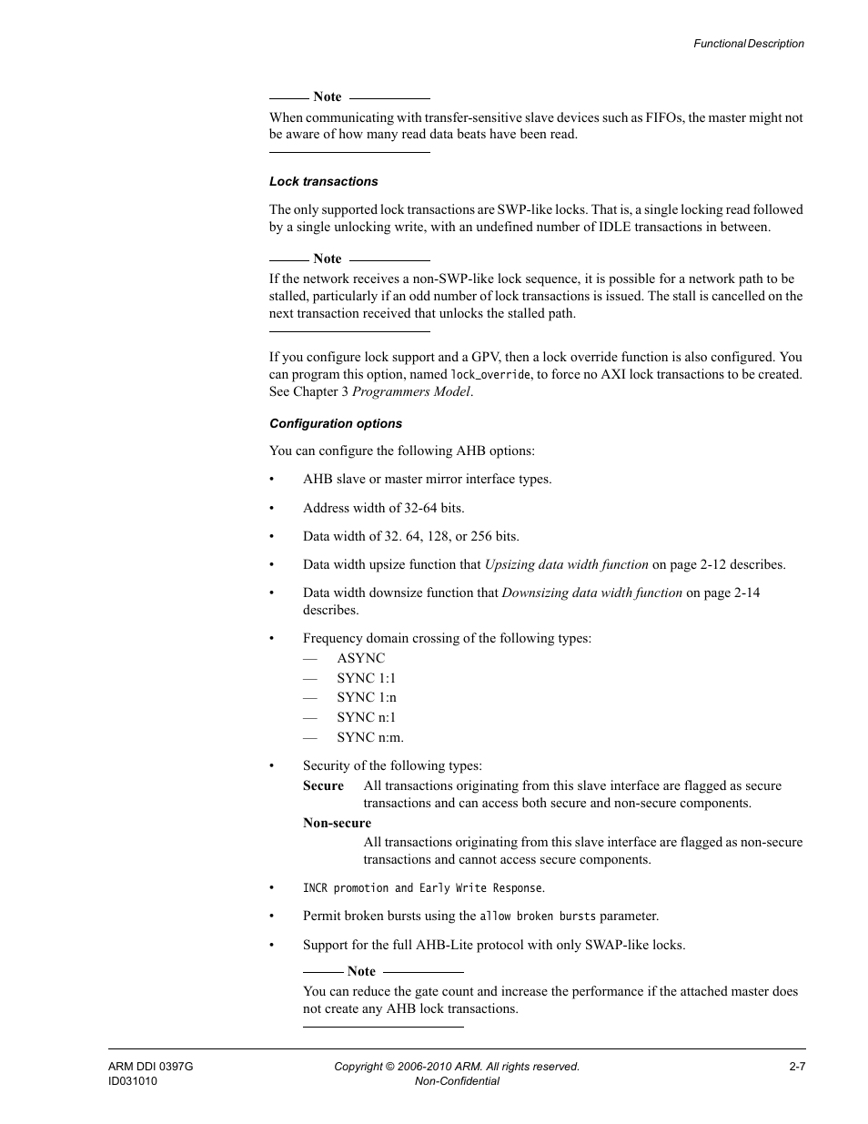ARM AMBA NIC-301 User Manual | Page 22 / 54