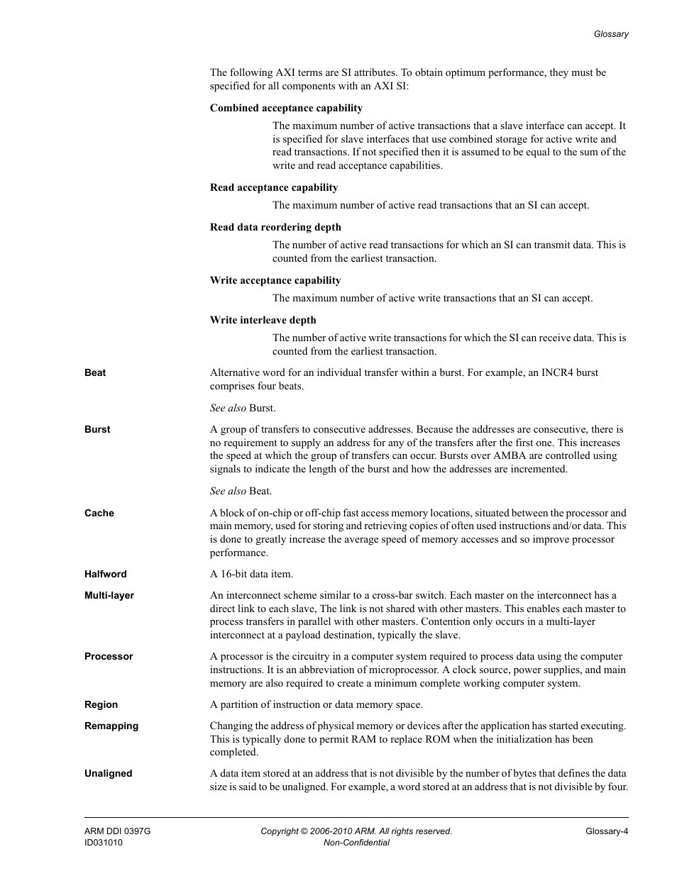ARM AMBA NIC-301 User Manual | Page 53 / 54