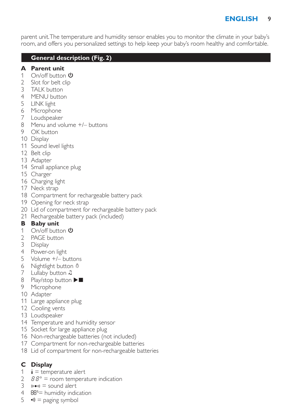 Philips SCD530-00 User Manual | Page 9 / 64