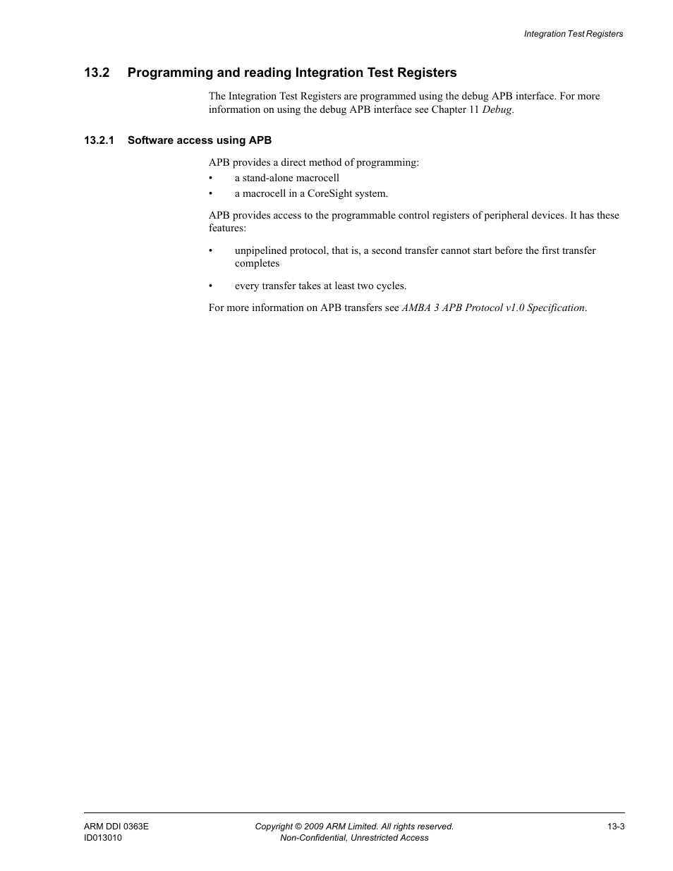 1 software access using apb | ARM Cortex R4F User Manual | Page 357 / 456