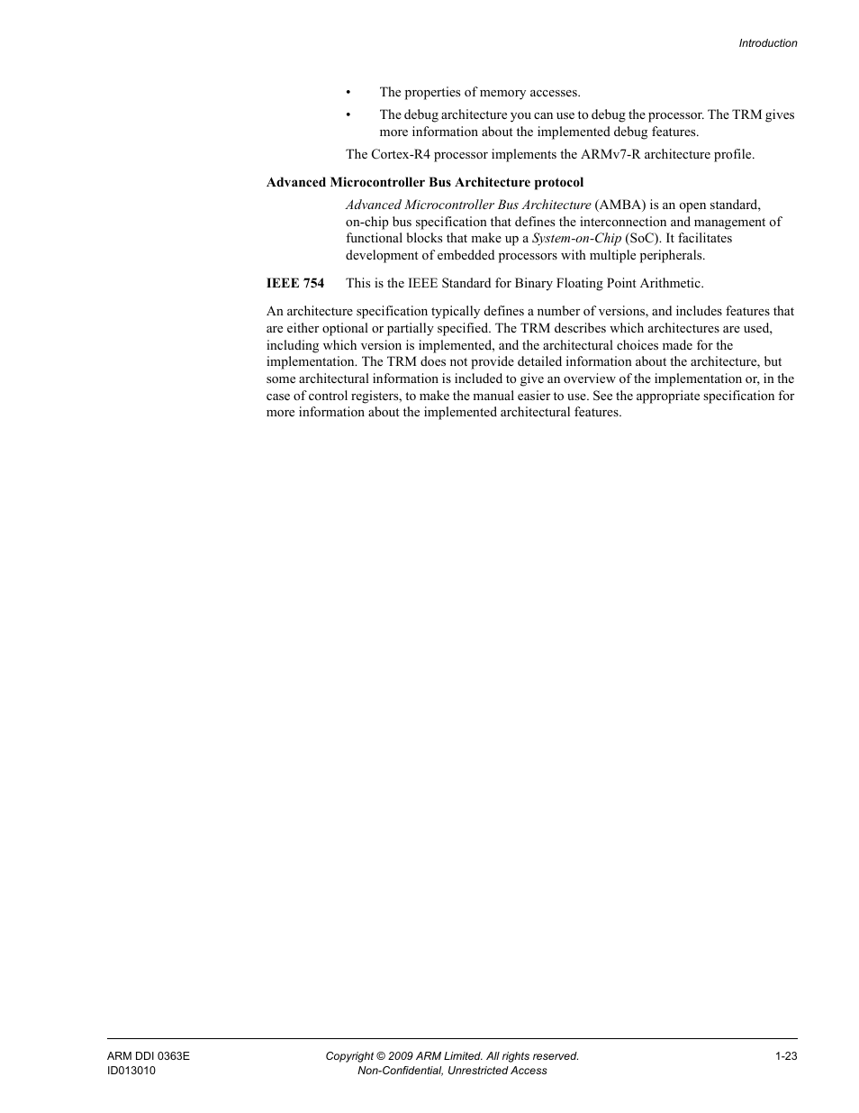 ARM Cortex R4F User Manual | Page 44 / 456