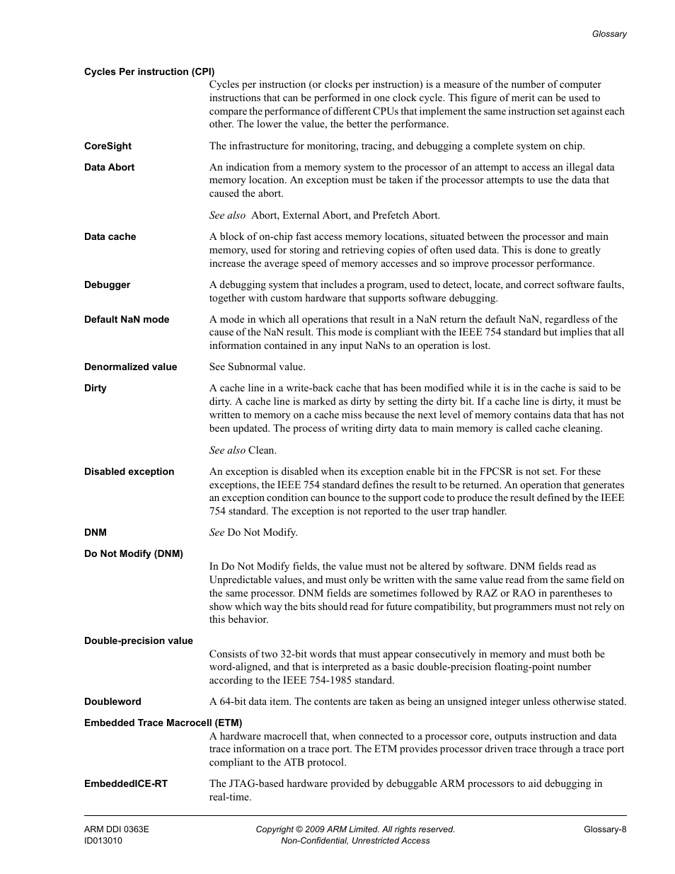 ARM Cortex R4F User Manual | Page 449 / 456