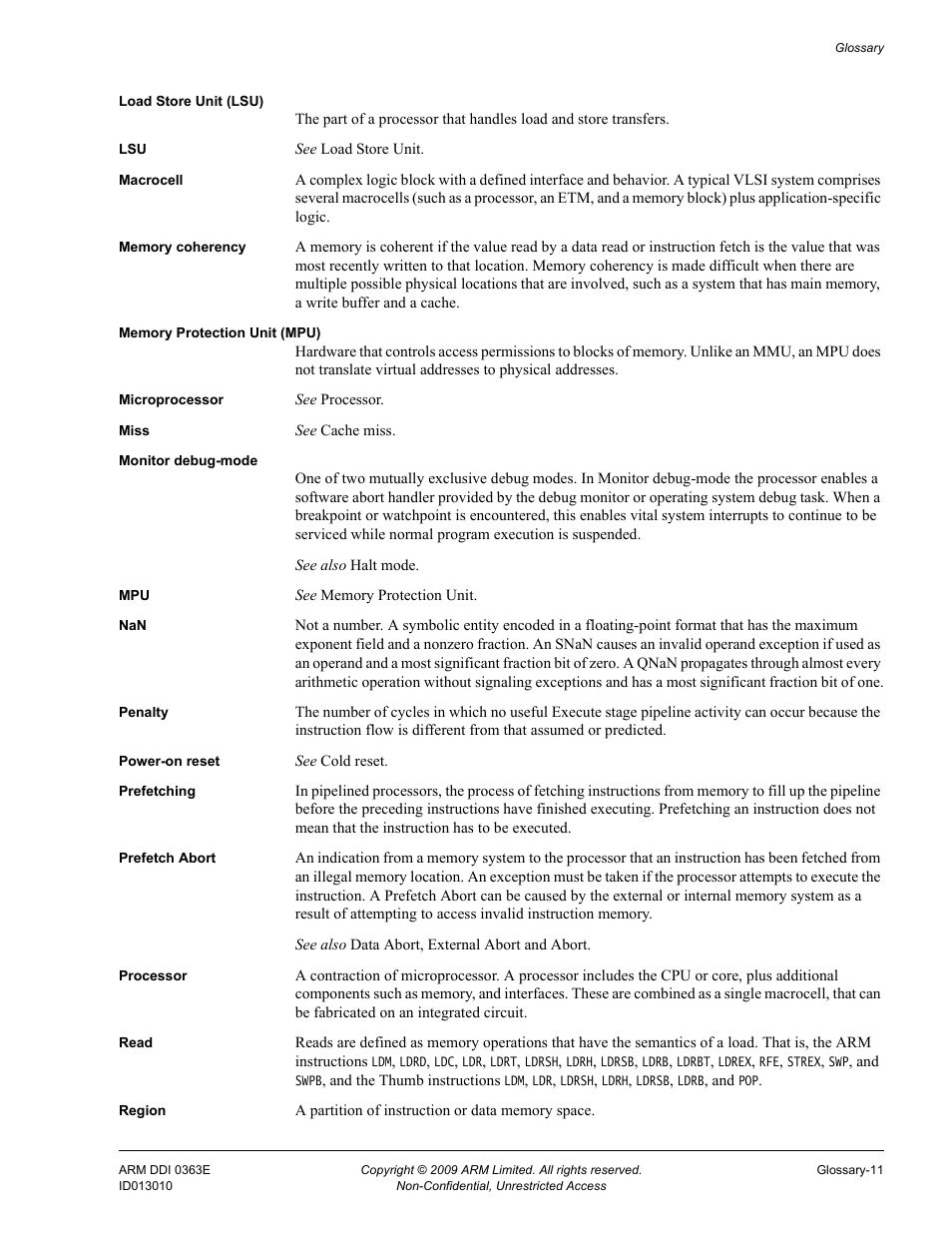 ARM Cortex R4F User Manual | Page 452 / 456