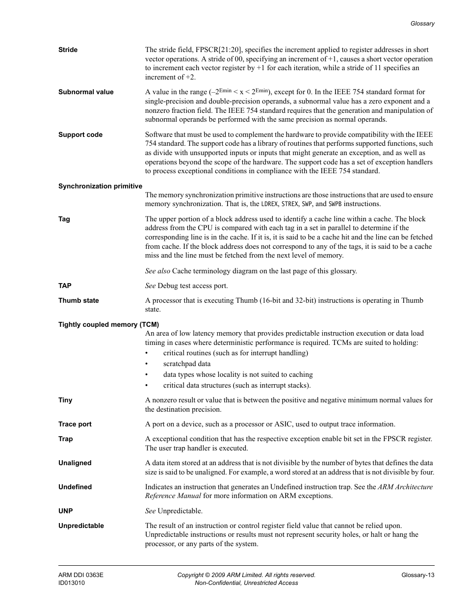 ARM Cortex R4F User Manual | Page 454 / 456