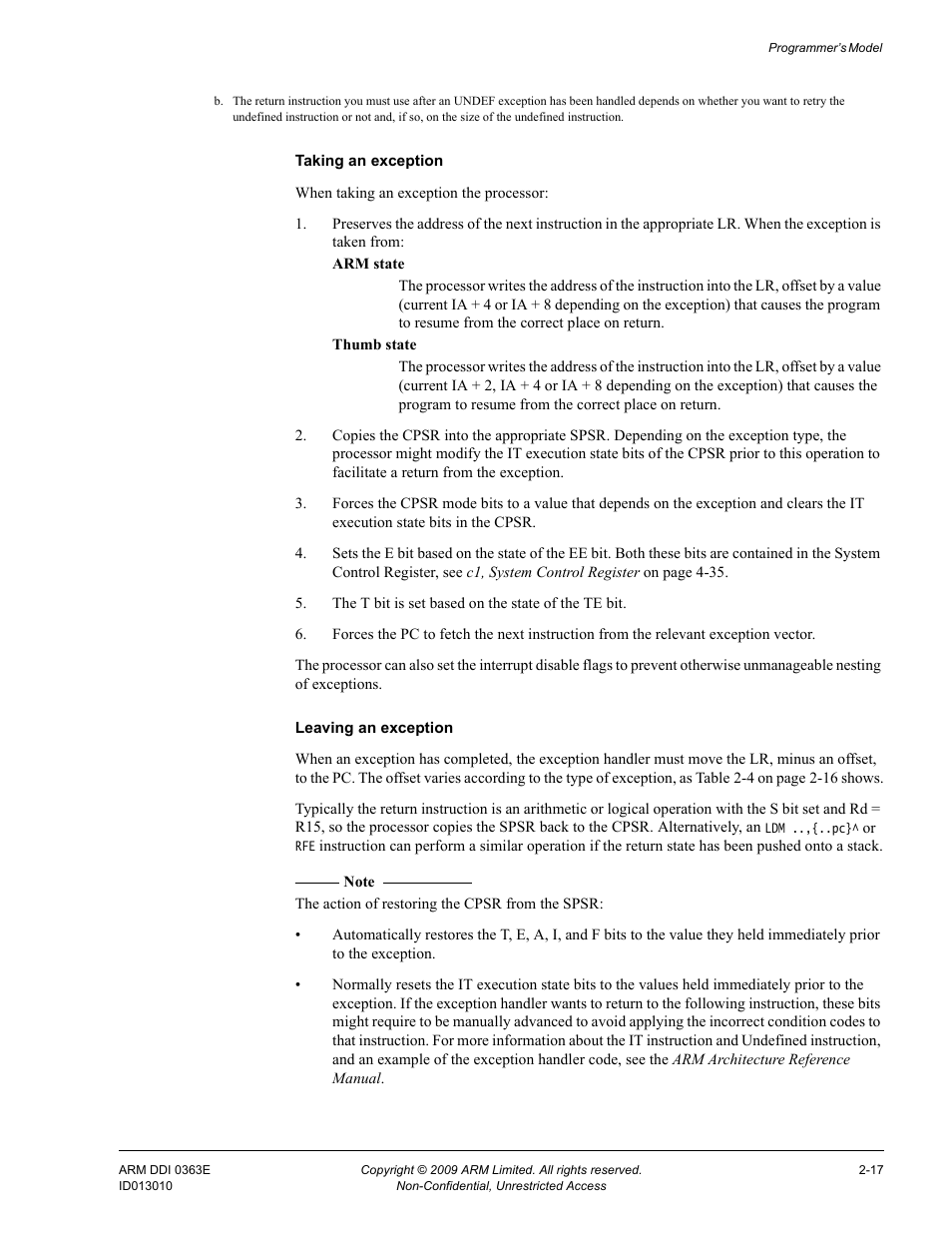 ARM Cortex R4F User Manual | Page 63 / 456