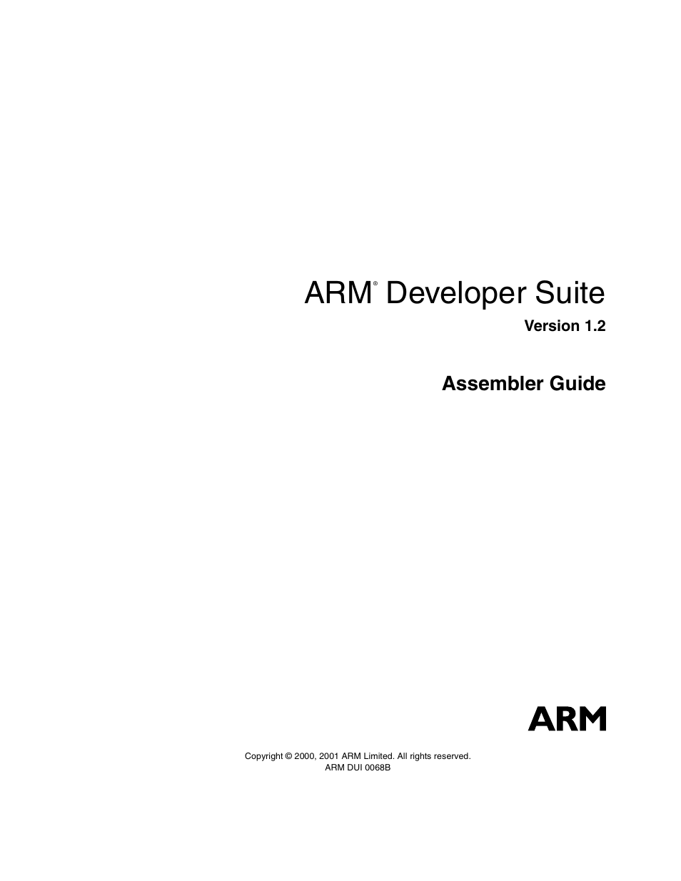 ARM VERSION 1.2 User Manual | 360 pages