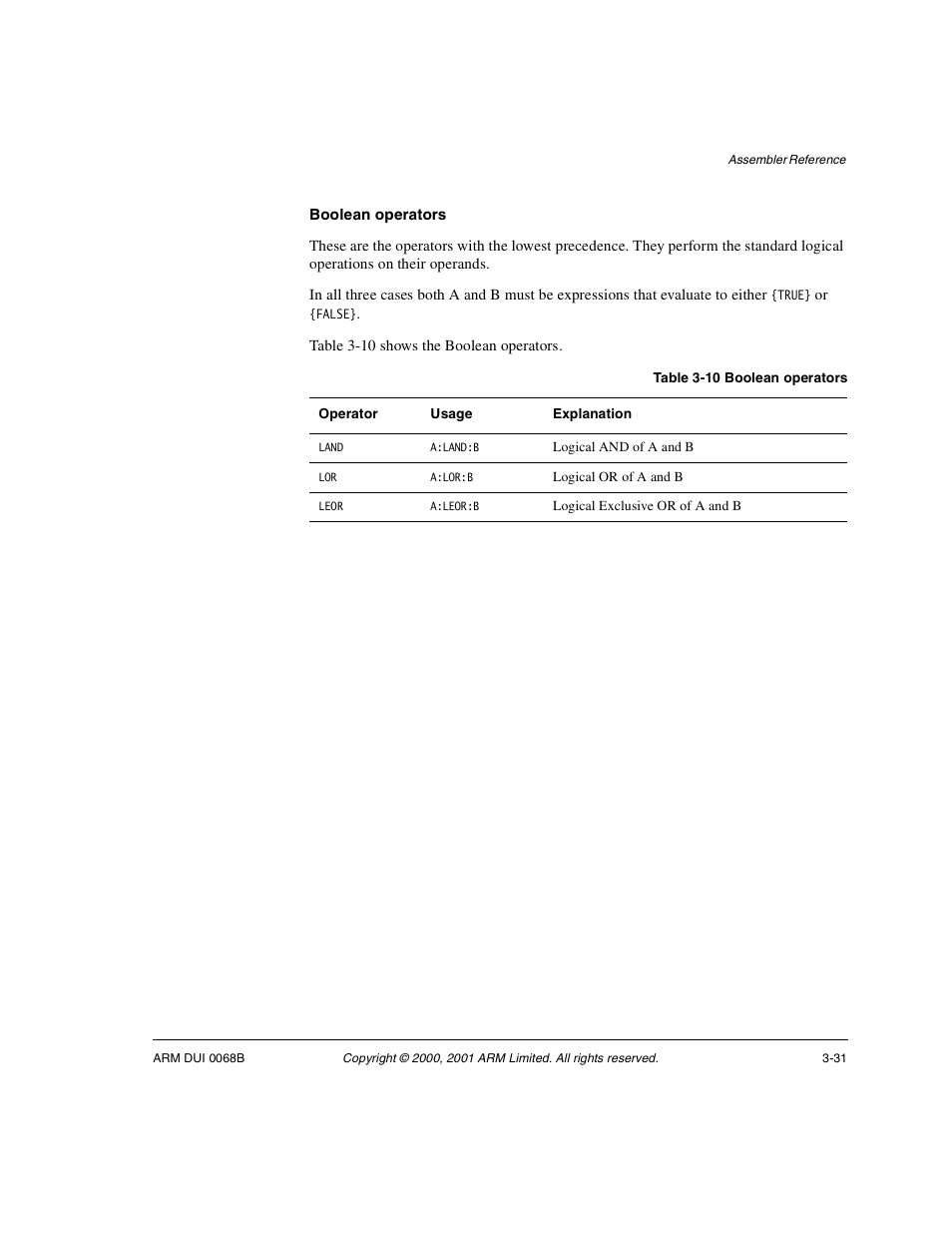 ARM VERSION 1.2 User Manual | Page 109 / 360