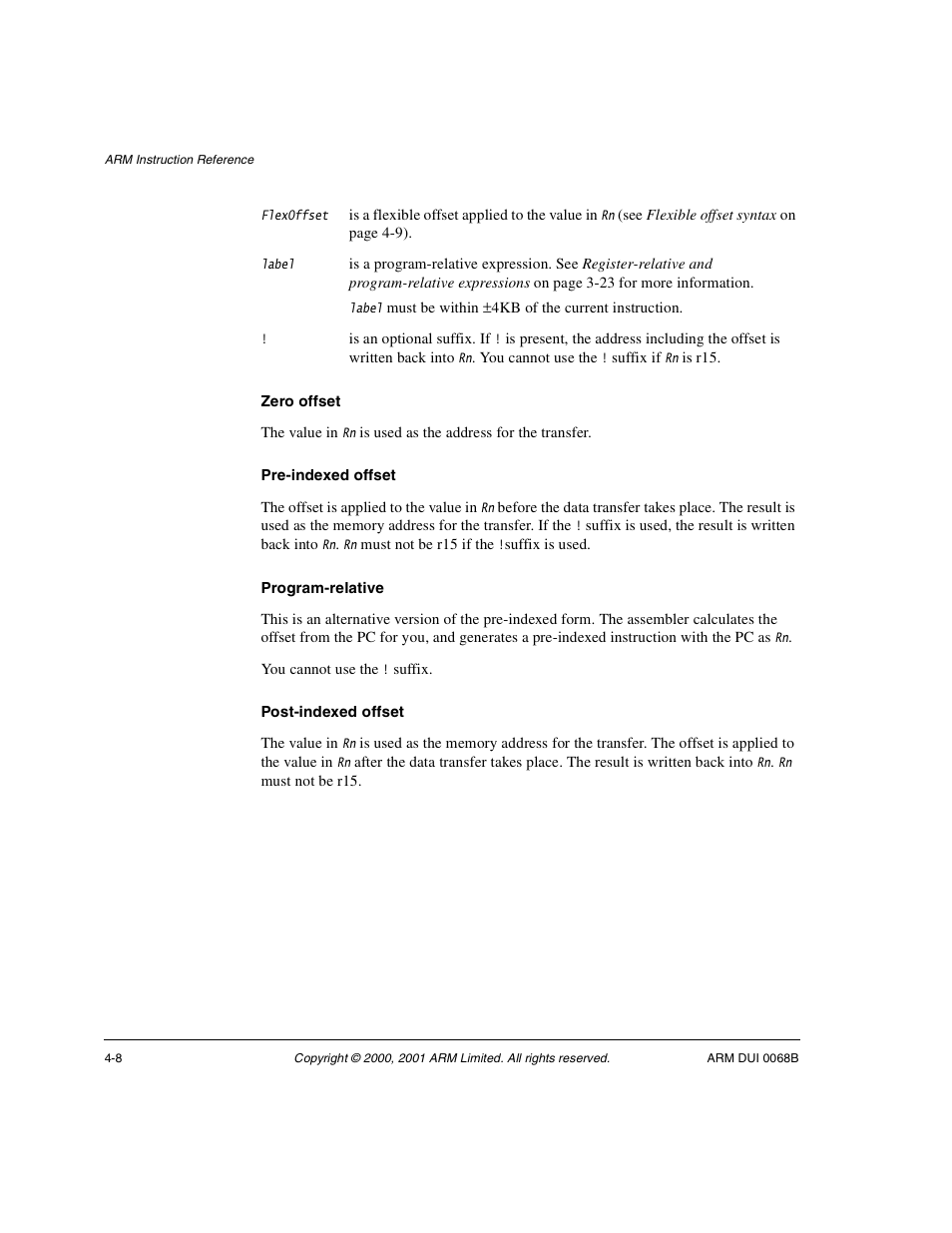 ARM VERSION 1.2 User Manual | Page 118 / 360
