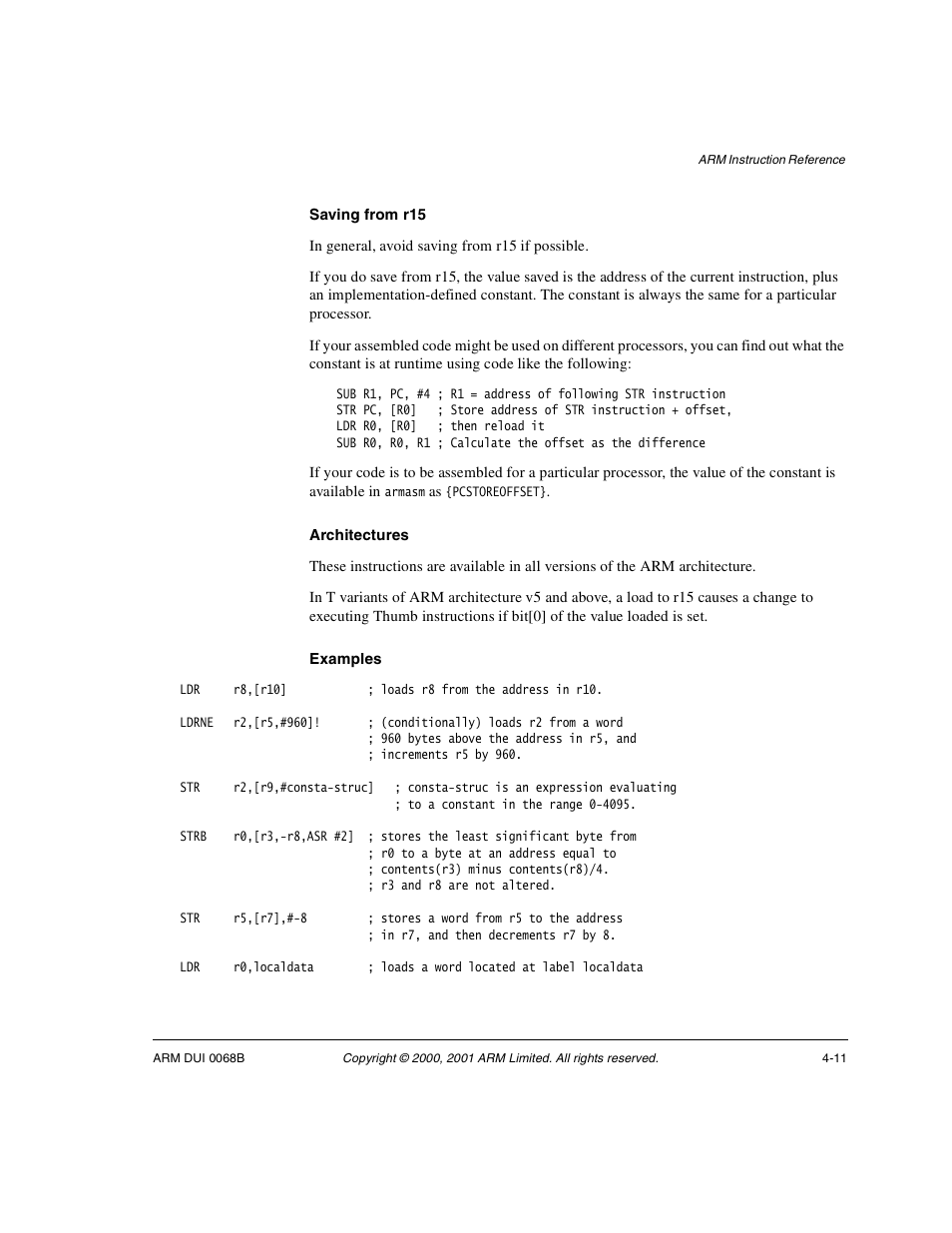 ARM VERSION 1.2 User Manual | Page 121 / 360