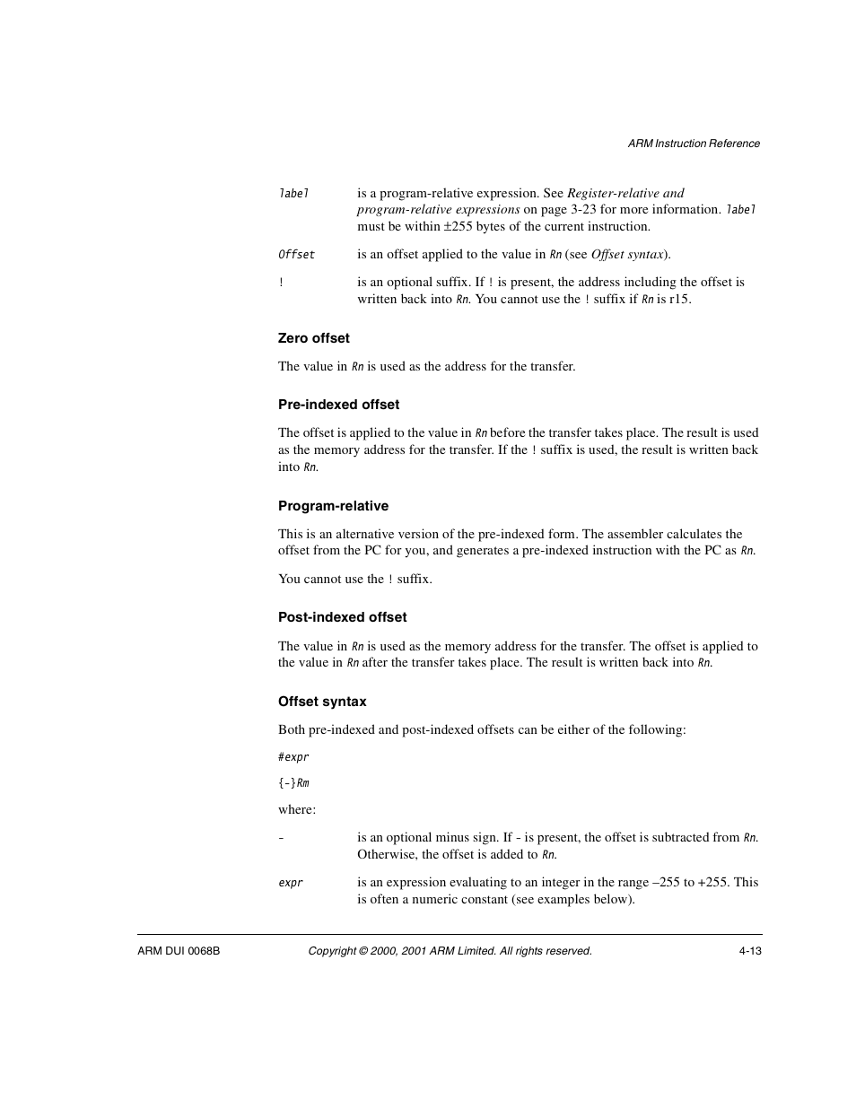 ARM VERSION 1.2 User Manual | Page 123 / 360