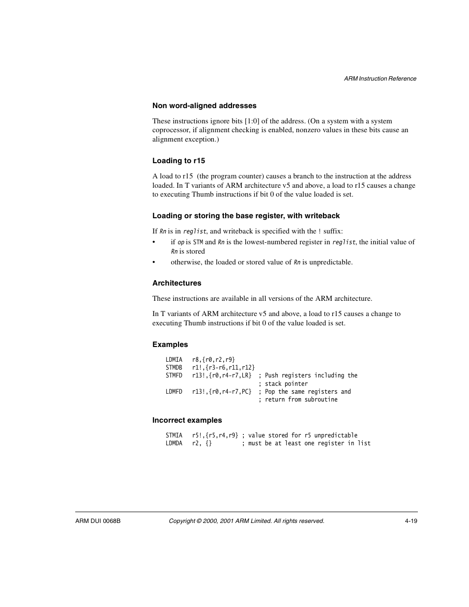 ARM VERSION 1.2 User Manual | Page 129 / 360