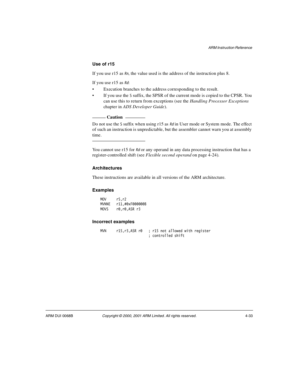 ARM VERSION 1.2 User Manual | Page 143 / 360
