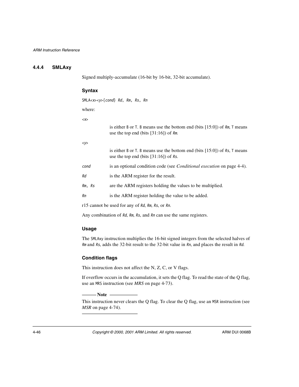 4 smlaxy | ARM VERSION 1.2 User Manual | Page 156 / 360