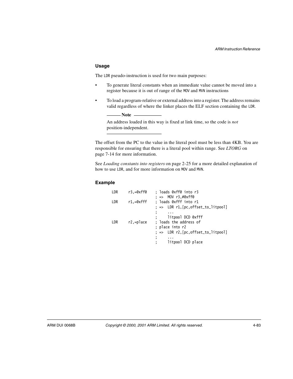 ARM VERSION 1.2 User Manual | Page 193 / 360