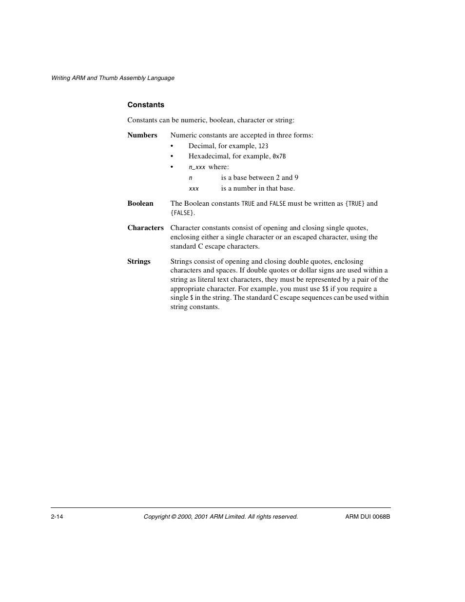 ARM VERSION 1.2 User Manual | Page 26 / 360