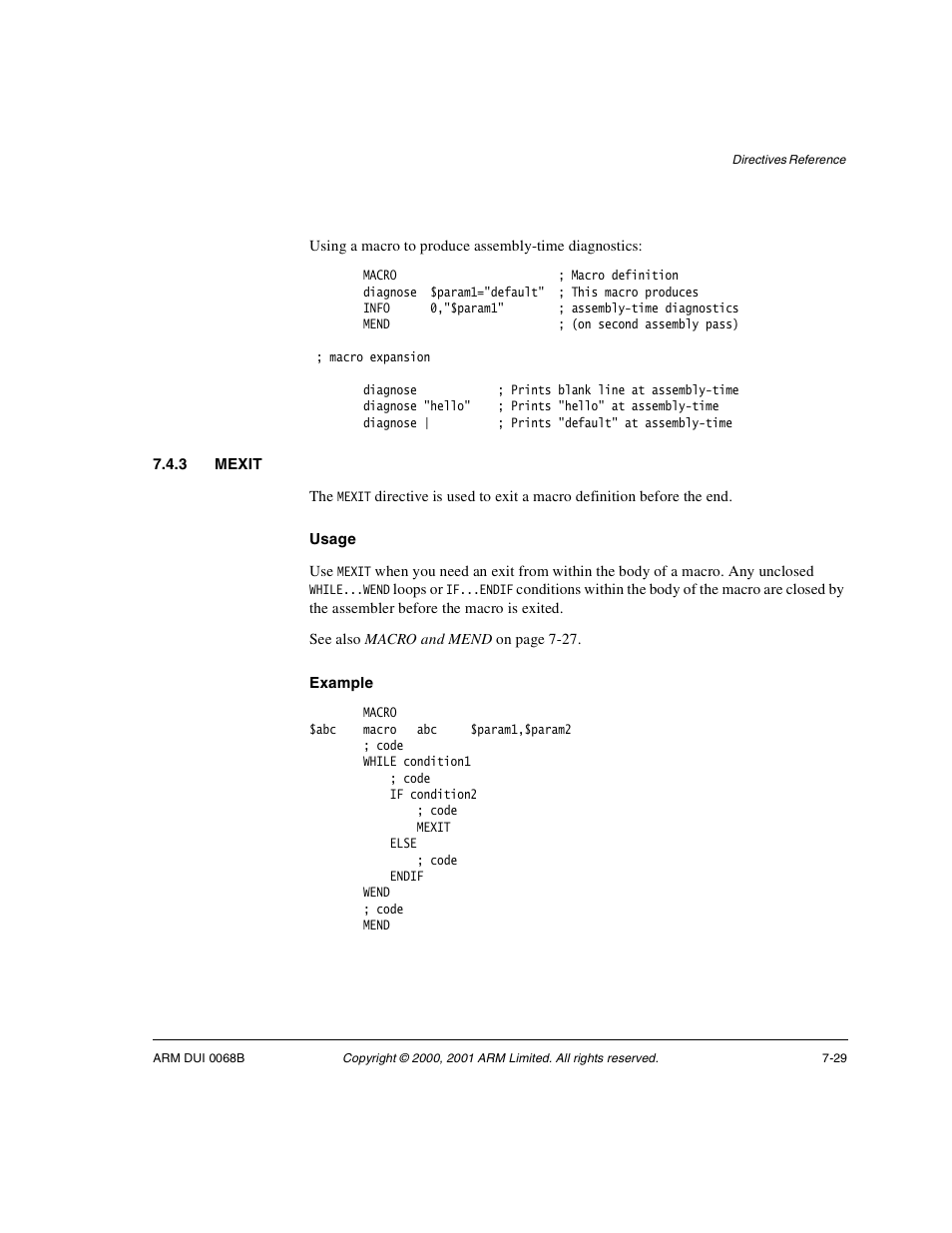 3 mexit | ARM VERSION 1.2 User Manual | Page 311 / 360