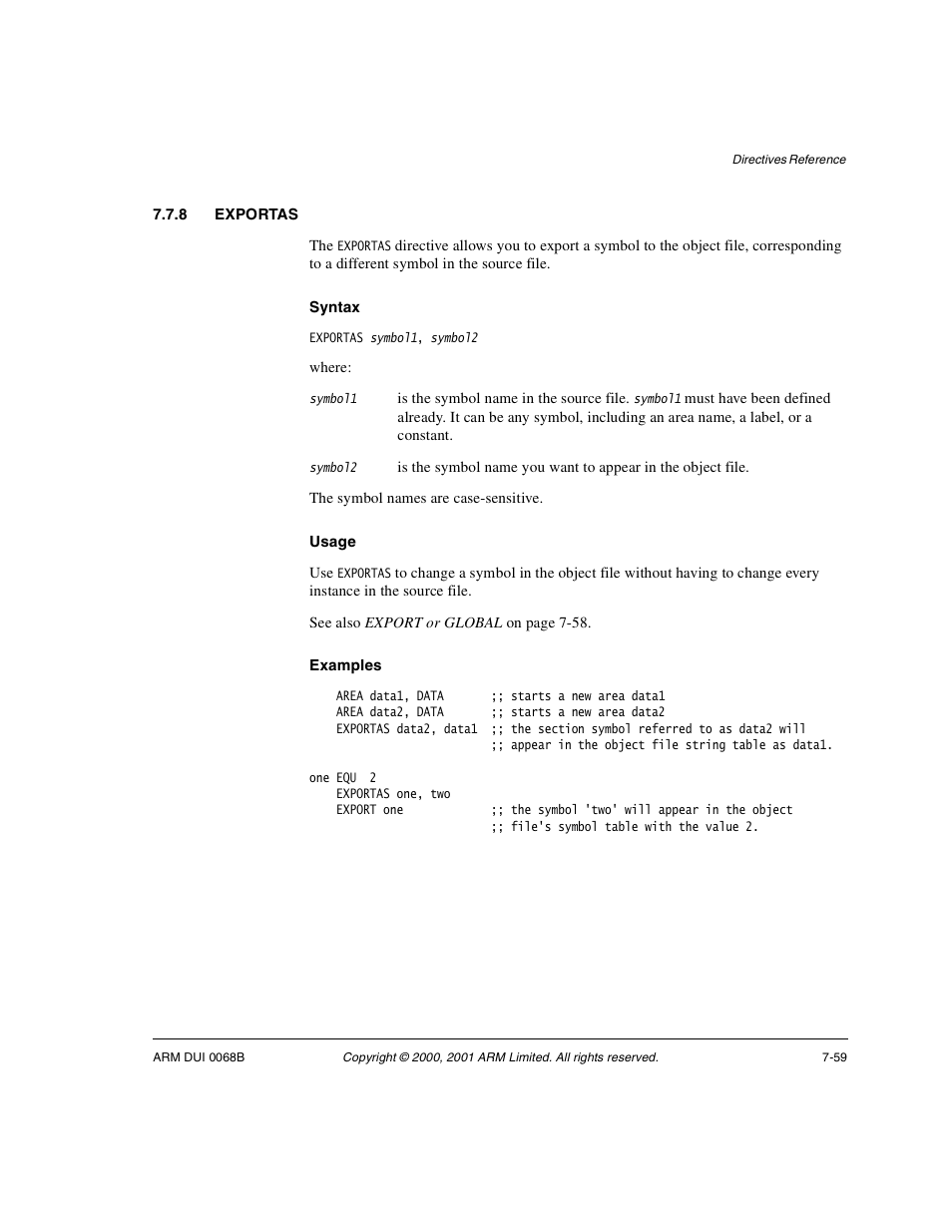 8 exportas | ARM VERSION 1.2 User Manual | Page 341 / 360