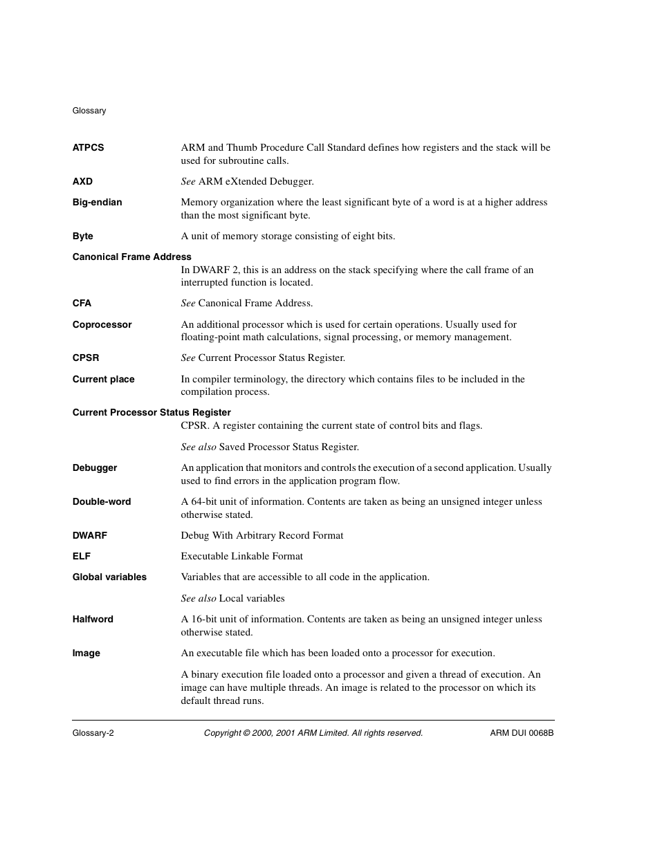 ARM VERSION 1.2 User Manual | Page 352 / 360