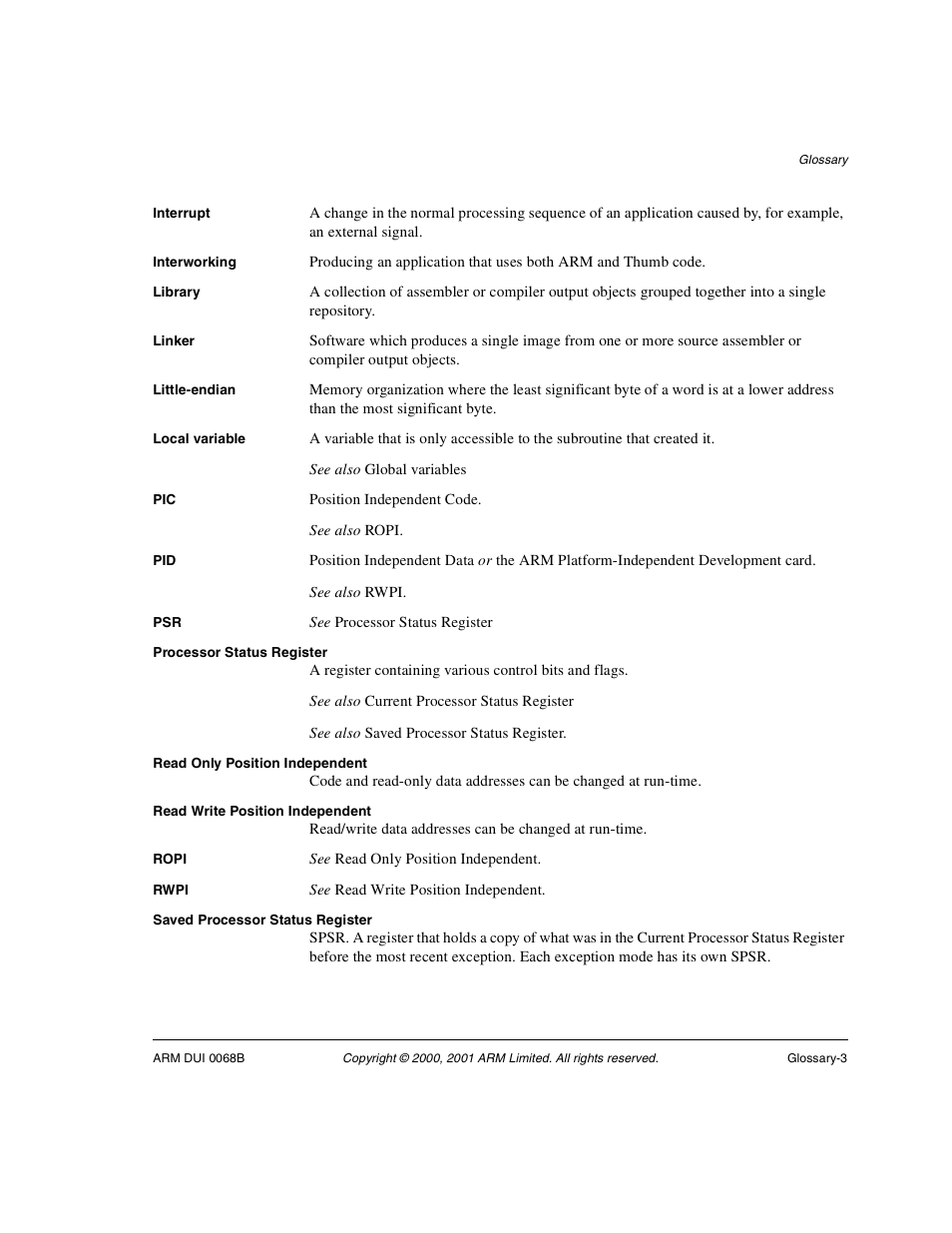 ARM VERSION 1.2 User Manual | Page 353 / 360
