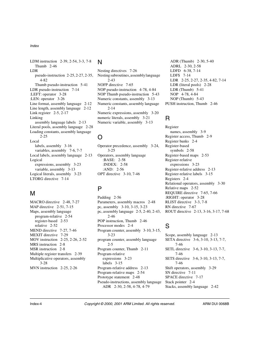 ARM VERSION 1.2 User Manual | Page 358 / 360