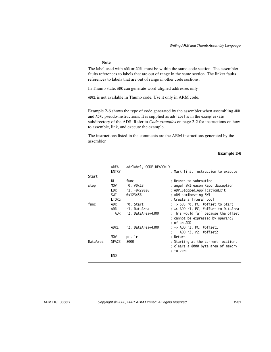 ARM VERSION 1.2 User Manual | Page 43 / 360