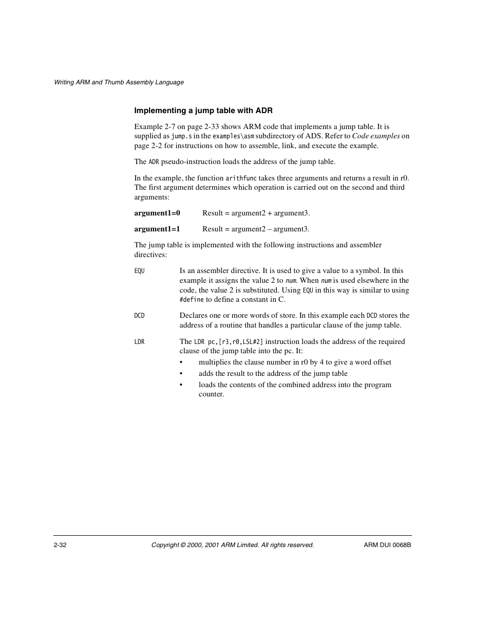 ARM VERSION 1.2 User Manual | Page 44 / 360