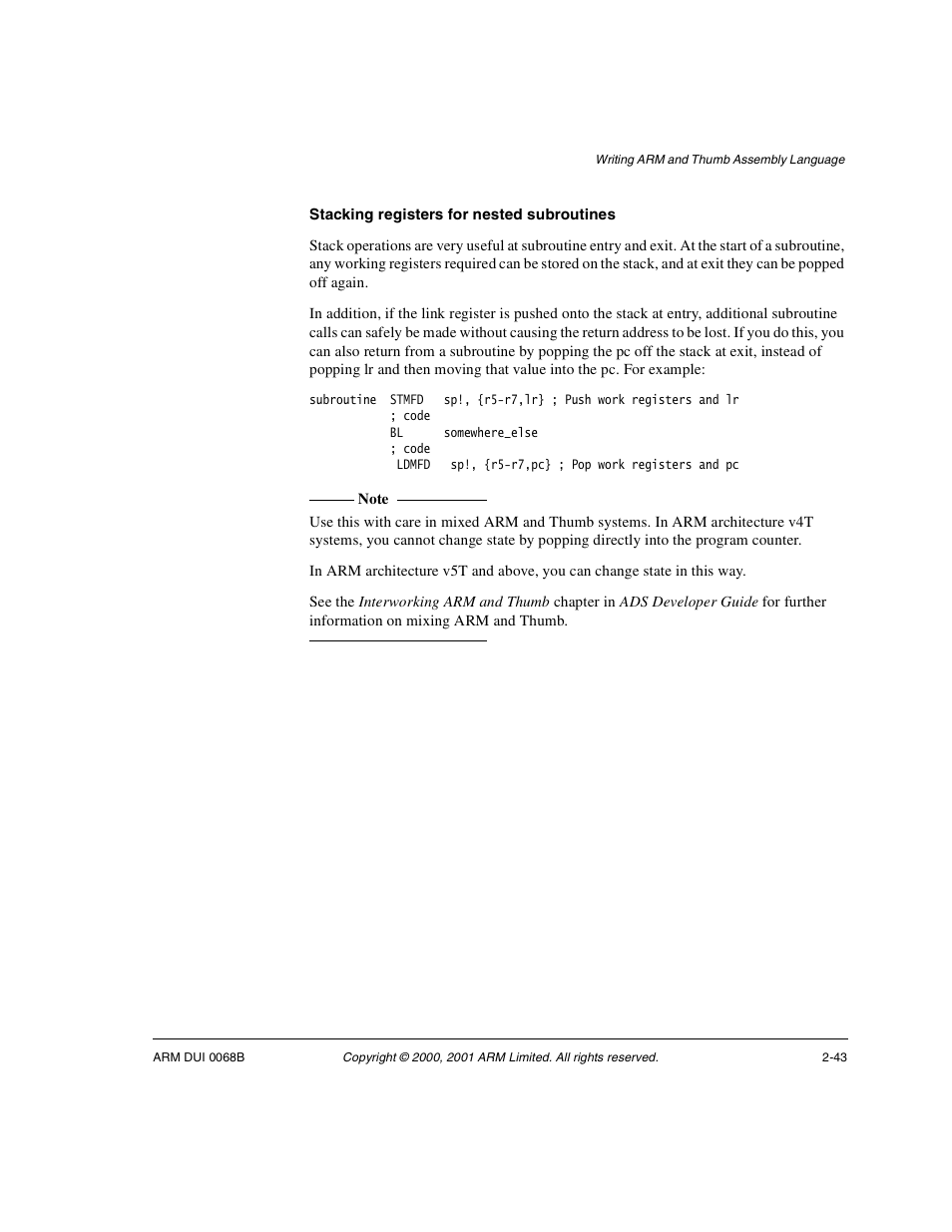 ARM VERSION 1.2 User Manual | Page 55 / 360