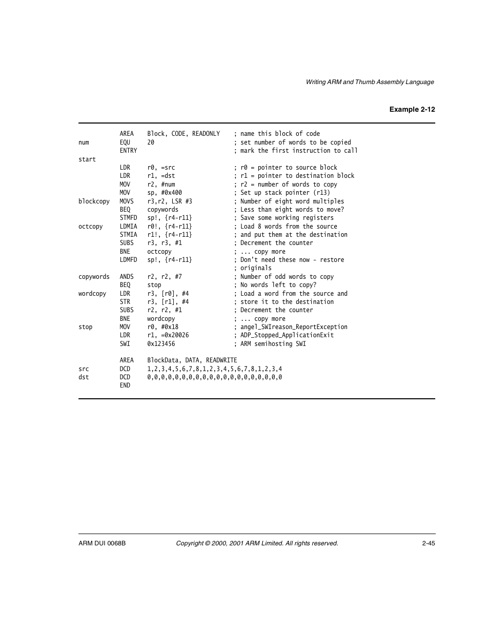 ARM VERSION 1.2 User Manual | Page 57 / 360