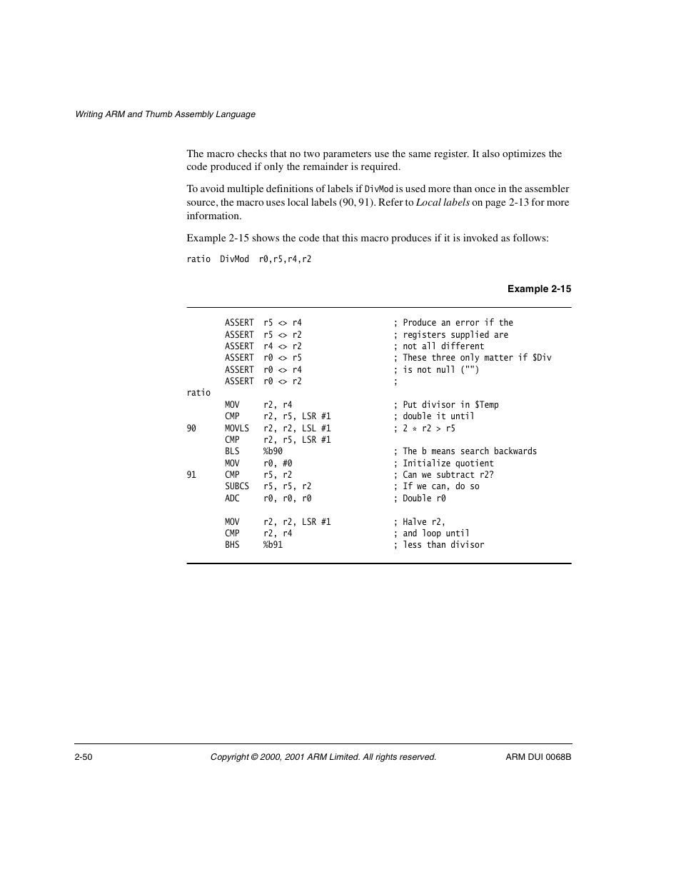 ARM VERSION 1.2 User Manual | Page 62 / 360