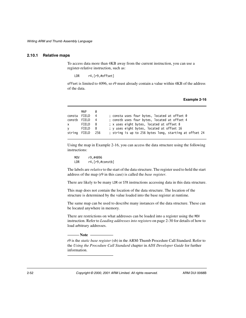 1 relative maps | ARM VERSION 1.2 User Manual | Page 64 / 360