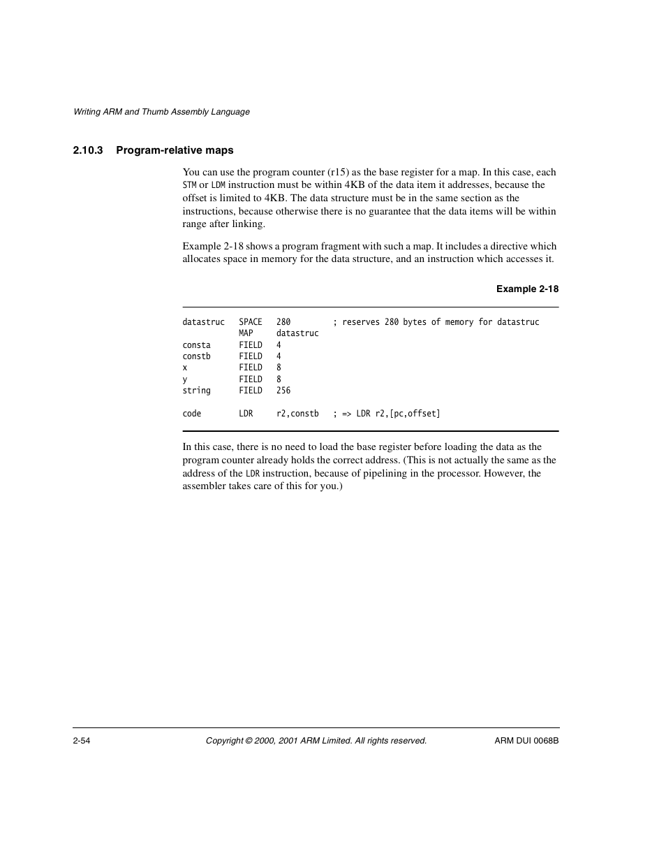 3 program-relative maps | ARM VERSION 1.2 User Manual | Page 66 / 360