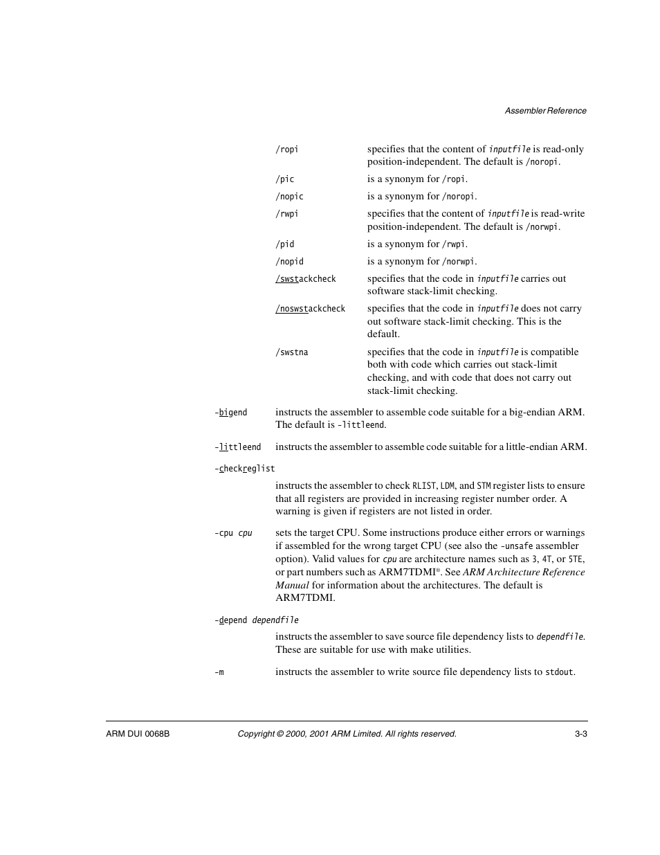 ARM VERSION 1.2 User Manual | Page 81 / 360