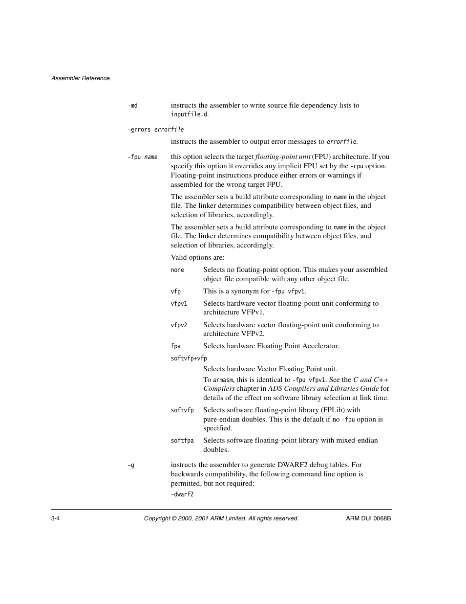 ARM VERSION 1.2 User Manual | Page 82 / 360