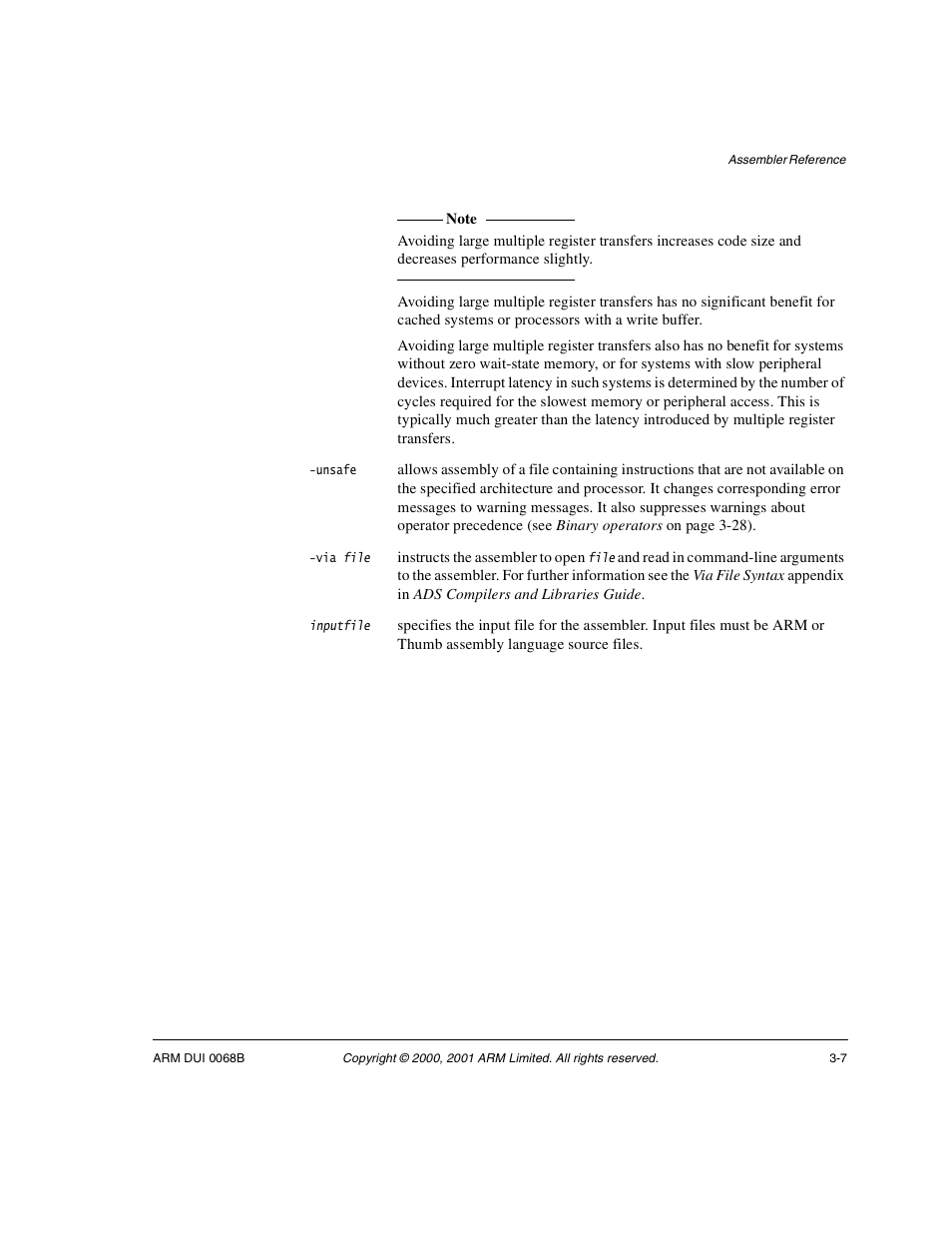 ARM VERSION 1.2 User Manual | Page 85 / 360