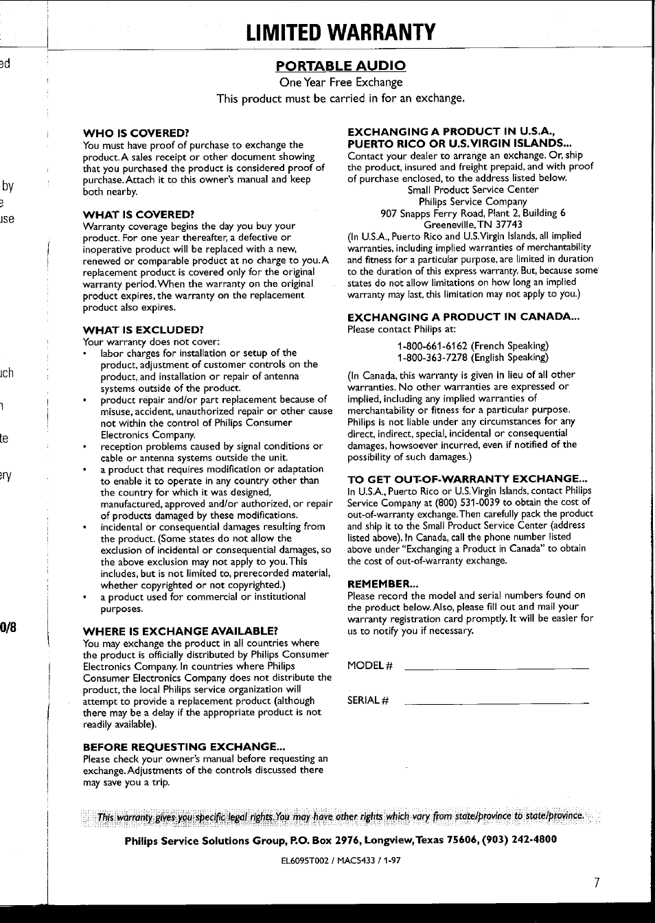 Philips AZ1060 User Manual | Page 13 / 52