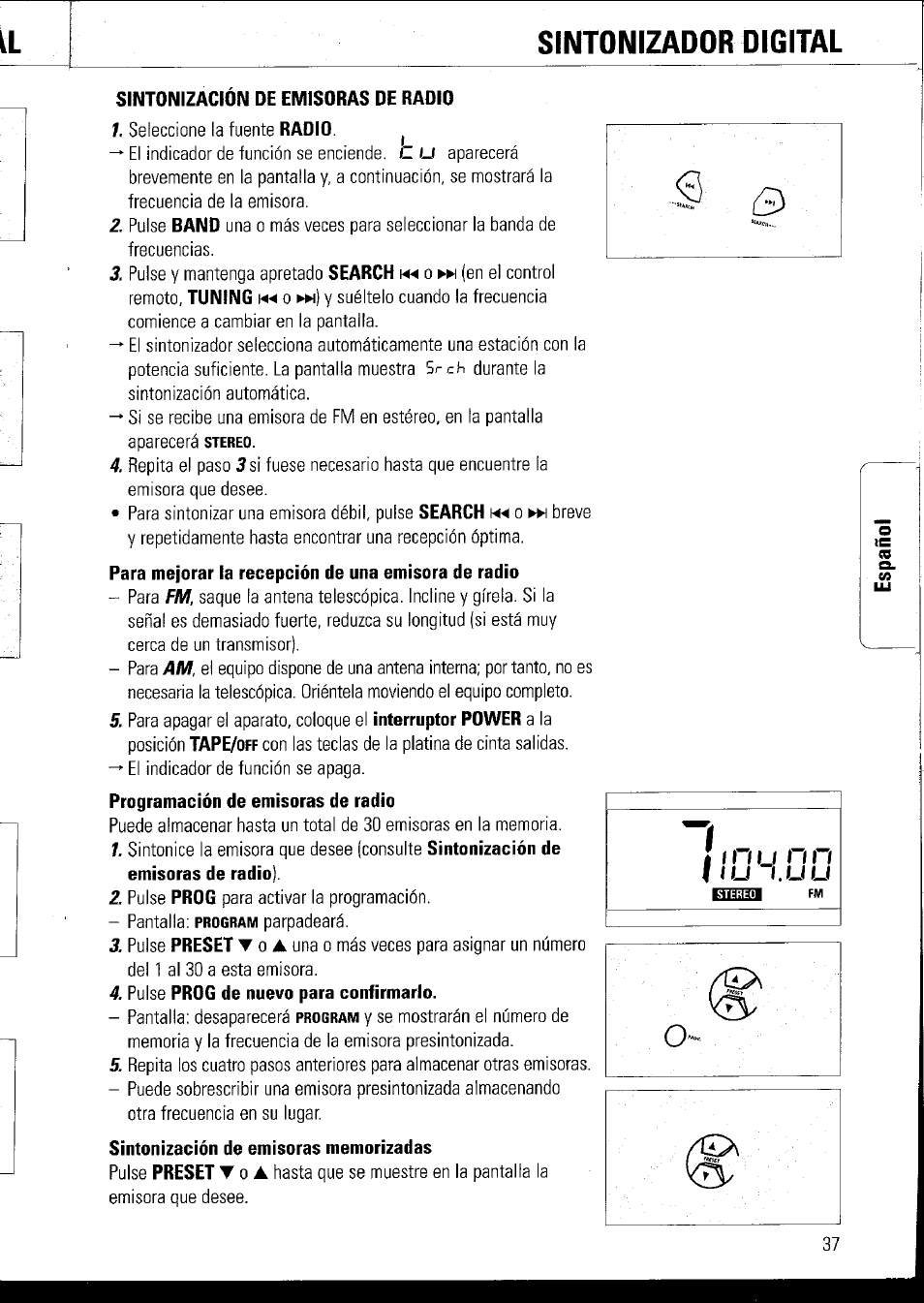 T u i . u u | Philips AZ1060 User Manual | Page 43 / 52