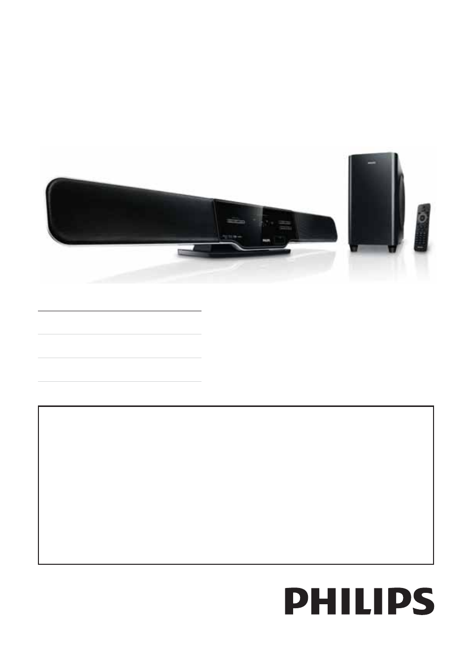 Philips HSB2313A-F7 User Manual | 21 pages